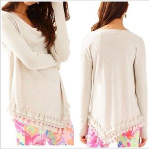 Lilly Pulitzer Ferrera Tassel Sweater